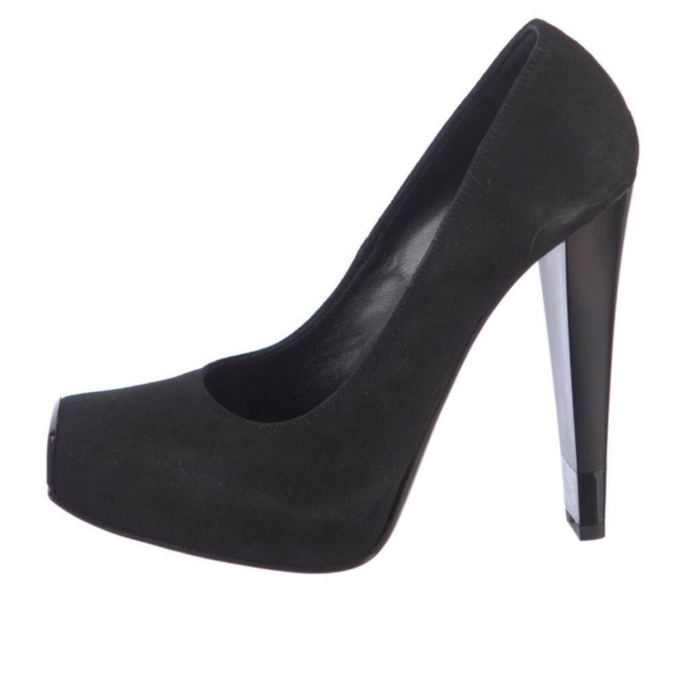 Gianmarco Lorenzi Black Label Elegant Black Heels